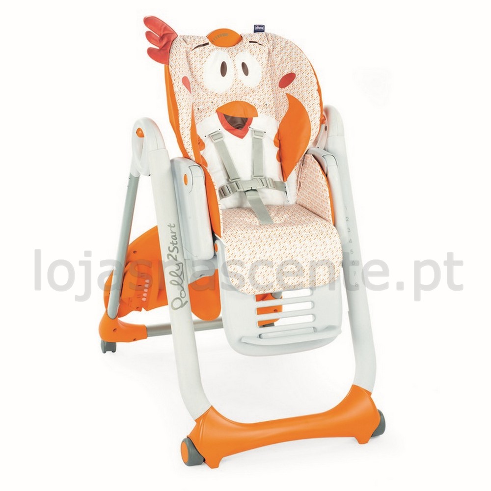 Cadeira de Papa Chicco Polly 2 Start Fancy Chicken - Autobrinca Online